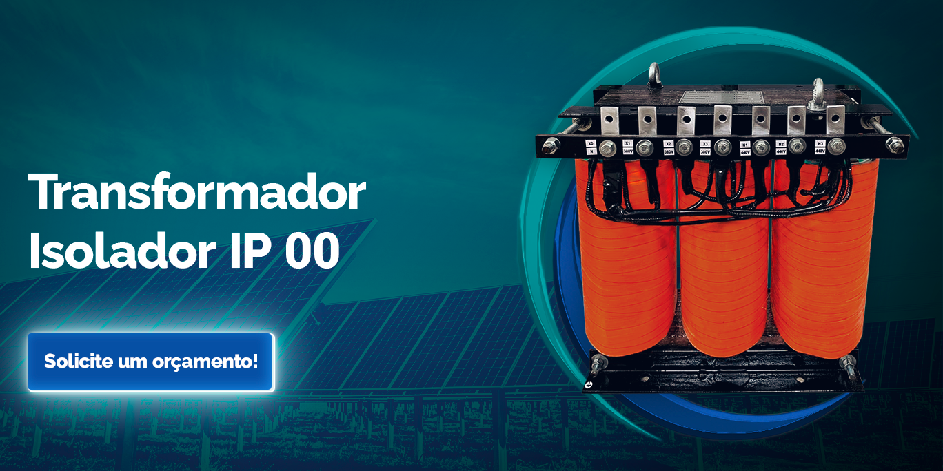 3 Transformador Isolador IP 00